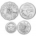 AUSTRALIA 2016 . FIVE 5 - FIFTY 50 CENTS . 50TH ANNIVERSARY CHANGEOVER
